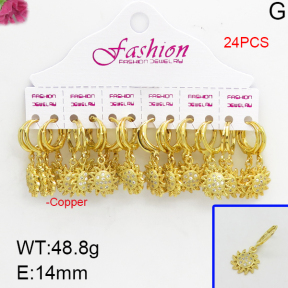 Fashion Copper Earrings  F5E400266alka-J22