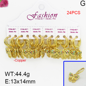 Fashion Copper Earrings  F5E400267alka-J22