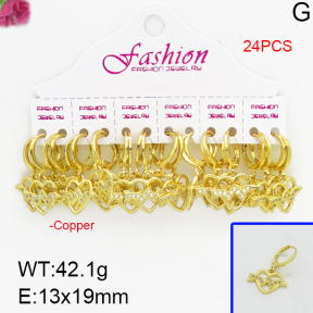 Fashion Copper Earrings  F5E400271alka-J22