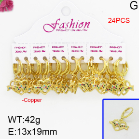 Fashion Copper Earrings  F5E400272alka-J22