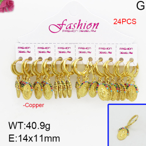 Fashion Copper Earrings  F5E400276alka-J22