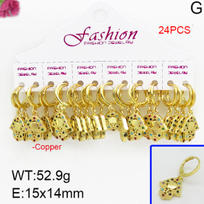 Fashion Copper Earrings  F5E400277alka-J22