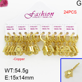 Fashion Copper Earrings  F5E400279alka-J22