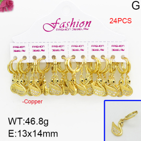 Fashion Copper Earrings  F5E400280alka-J22