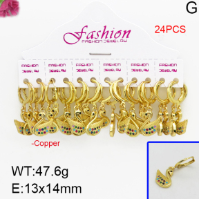 Fashion Copper Earrings  F5E400281alka-J22