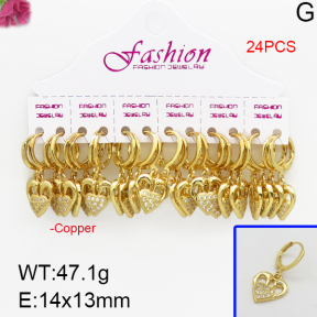 Fashion Copper Earrings  F5E400282alka-J22