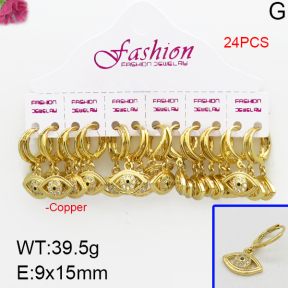 Fashion Copper Earrings  F5E400290alka-J22