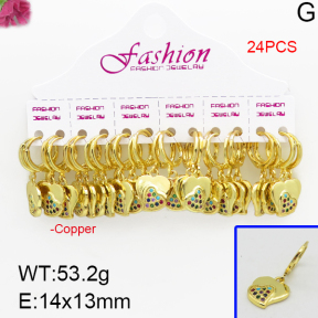 Fashion Copper Earrings  F5E400293alka-J22