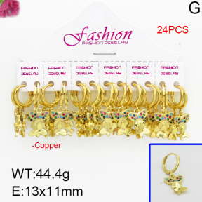 Fashion Copper Earrings  F5E400295alka-J22