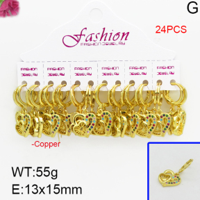 Fashion Copper Earrings  F5E400298alka-J22