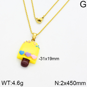 SS Necklace  2N3000113aajl-704