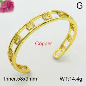 Fashion Copper Bangle  F7BA40002vhov-L017