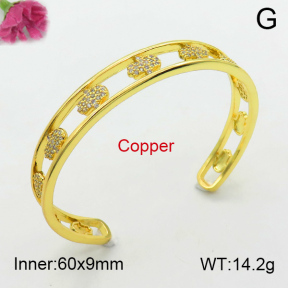 Fashion Copper Bangle  F7BA40003vhov-L017