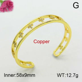 Fashion Copper Bangle  F7BA40007vhov-L017