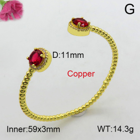 Fashion Copper Bangle  F7BA40009ahjb-L017