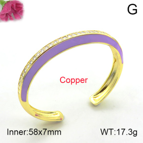 Fashion Copper Bangle  F7BA40029vhmv-L017
