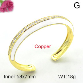 Fashion Copper Bangle  F7BA40033vhmv-L017