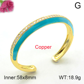 Fashion Copper Bangle  F7BA40034vhmv-L017