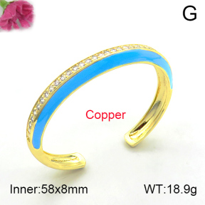 Fashion Copper Bangle  F7BA40035vhmv-L017