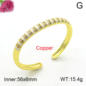 Fashion Copper Bangle  F7BA40044vhov-L017