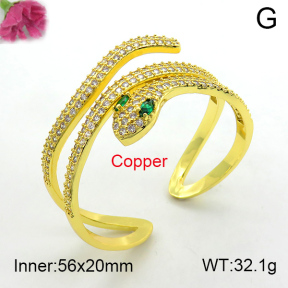 Fashion Copper Bangle  F7BA40051aija-L017