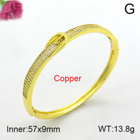 Fashion Copper Bangle  F7BA40055ahjb-L017