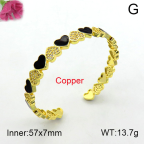 Fashion Copper Bangle  F7BA40057vhov-L017