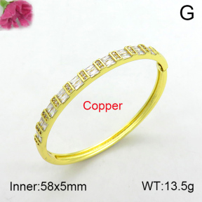 Fashion Copper Bangle  F7BA40074ahlv-L017