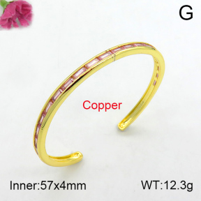 Fashion Copper Bangle  F7BA40075ahlv-L017