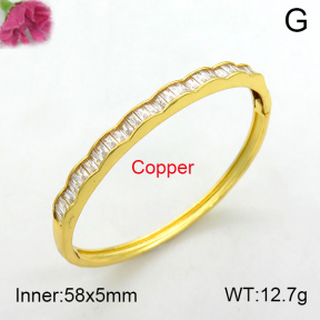 Fashion Copper Bangle  F7BA40076vhmv-L017