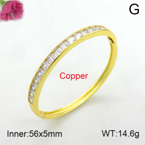 Fashion Copper Bangle  F7BA40078vhmv-L017