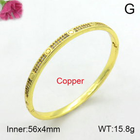 Fashion Copper Bangle  F7BA40082ahjb-L017