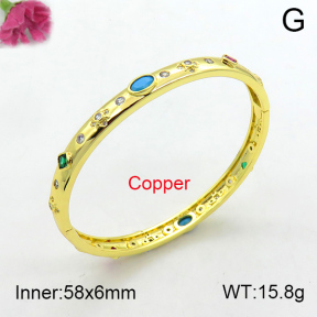 Fashion Copper Bangle  F7BA40083ahlv-L017