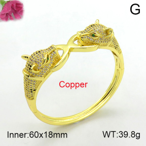 Fashion Copper Bangle  F7BA40084aiov-L017