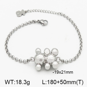 SS Bear Bracelets  TB5000073vhnv-659