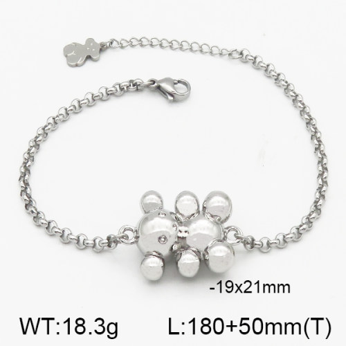 SS Bear Bracelets  TB5000073vhnv-659