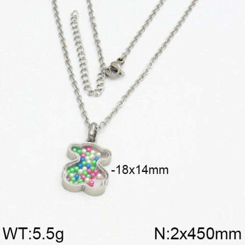 SS Bear Necklaces  TN2000045vhnv-659