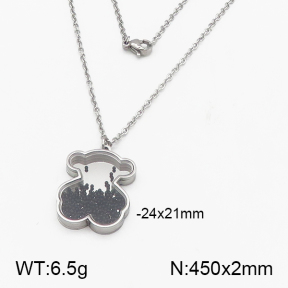 SS Bear Necklaces  TN5000074vhkb-656