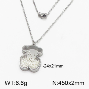 SS Bear Necklaces  TN5000075vhkb-656