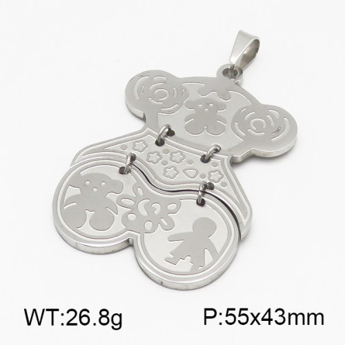 SS Bear Pendants  TP5000001bhia-721