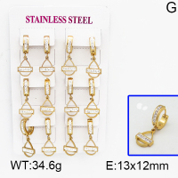 SS Earrings  5E4000521vihb-450