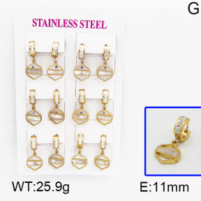 SS Earrings  5E4000525vihb-450