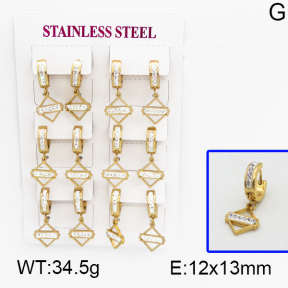 SS Earrings  5E4000528vihb-450