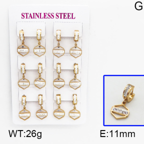 SS Earrings  5E4000532vihb-450