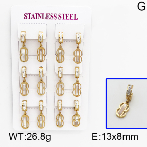 SS Earrings  5E4000541vihb-450