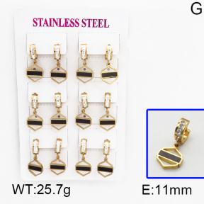 SS Earrings  5E4000550vihb-450