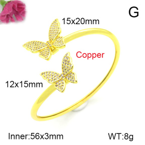 Fashion Copper Bangle  F7BA40096ahjb-L002