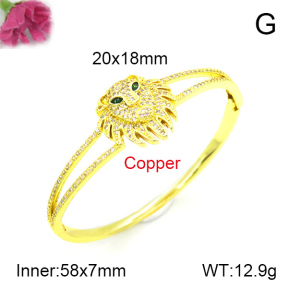 Fashion Copper Bangle  F7BA40097vhmv-L002