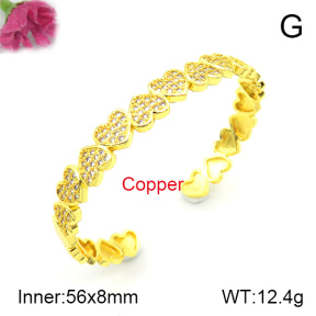 Fashion Copper Bangle  F7BA40103ahlv-L002