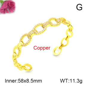 Fashion Copper Bangle  F7BA40116ahlv-L002